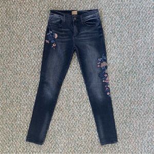 DRIFTWOOD free people Black denim the jackie jeans size 27
